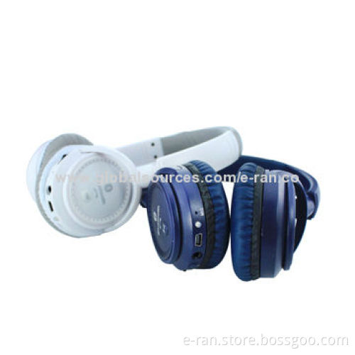 ER-L02 Wireless Bluetooth Headsets with Built-in FM Radio, 5V, 300mAh Polymer Battery